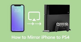 Spejl iPhone til PS4