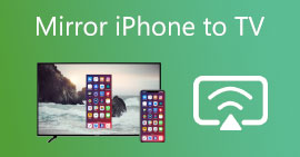 Esegui il mirroring di iPhone su TV