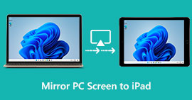 Zrcadlení obrazovky PC na iPad