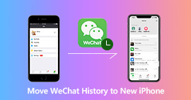 Flytt WeChat History til ny iPhone