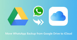 Move Whatsapp Backup from Google Drive to iCloud