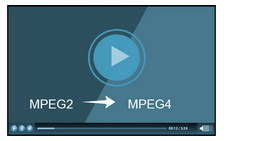 Kuinka muuntaa MPEG2 MPEG4: ksi