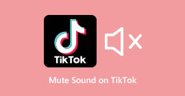 Отключить звук в TikTok