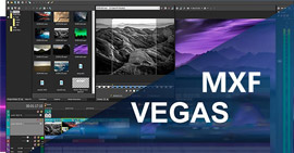 Converteer MXF-video naar Sony Vegas