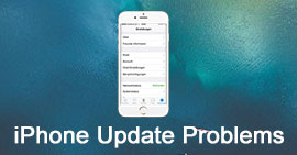 iPhone Oppdateringsproblemer