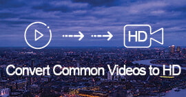 Converti video normale in HD