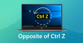 Motsatt av Ctrl Z