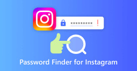 Vyhledávač hesel pro Instagram