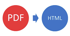 PDF'yi HTML'ye dönüştürme