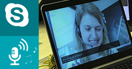Воспроизведение аудио через Skype