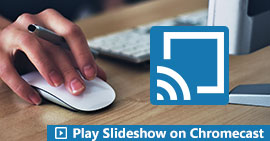 Afspil slideshow på Chromecast