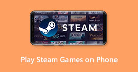 Pelaa Steam-pelejä puhelimessa