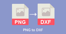 PNG 에서 DXF