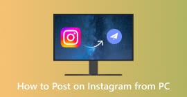 Plaats op Instagram vanaf pc