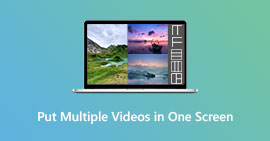 Zet meerdere video's op één scherm