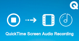 QuickTime-scherm Audio-opname