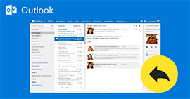 Recall an email in outlook