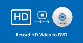 Optag HD-video til DVD