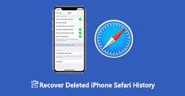Gendan slettet iPhone Safari-historie