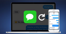 Herstel verwijderde iPhone-sms op Mac