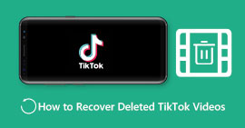 恢復已刪除的 TikTok 視頻