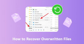 Recover overwritten files