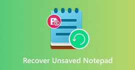 Recover Unsaved Notepad