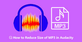 Minska storleken på MP3 Audacity