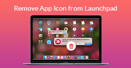 Fjern en app (ikon) fra Launchpad på Mac