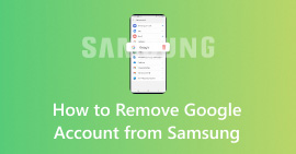Remove Google Account from Samsung