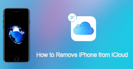 Odstraňte iPhone z aplikace iCloud