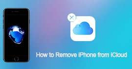 Rimuovi iPhone da iCloud