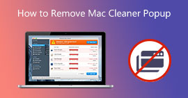 刪除 Mac Cleaner 彈出窗口