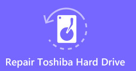 Reparer Toshiba ekstern harddisk