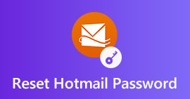 Сбросить пароль Hotmail