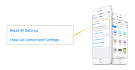 Reset iPhone to Factory Settings