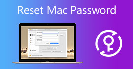 Сбросить пароль Mac