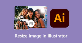 Resizing Image in Illustrator