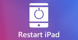 Restartujte iPad
