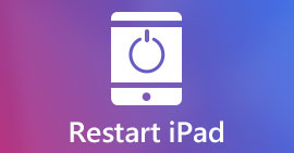 Перезапустить iPad