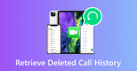 Восстановить историю звонков