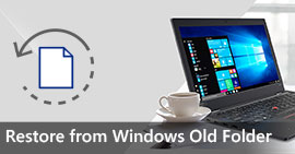 Obnovení ze staré složky Windows