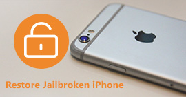 Przywróć iPhone Jailbroken