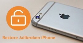 Gjenopprett Jailbroken iPhone