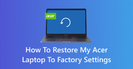 Restore My Acer Laptop To Factory Settings