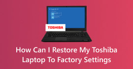 Restore My Toshiba Laptop to Factory Settings