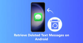 Odzyskaj usunięte wiadomości tekstowe na Androida