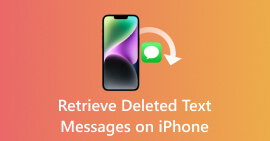 Odzyskaj usunięte wiadomości tekstowe iPhone