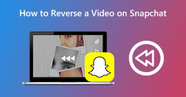 Keer een video om op Snapchat