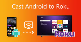 Roku-näytön peilaus Android